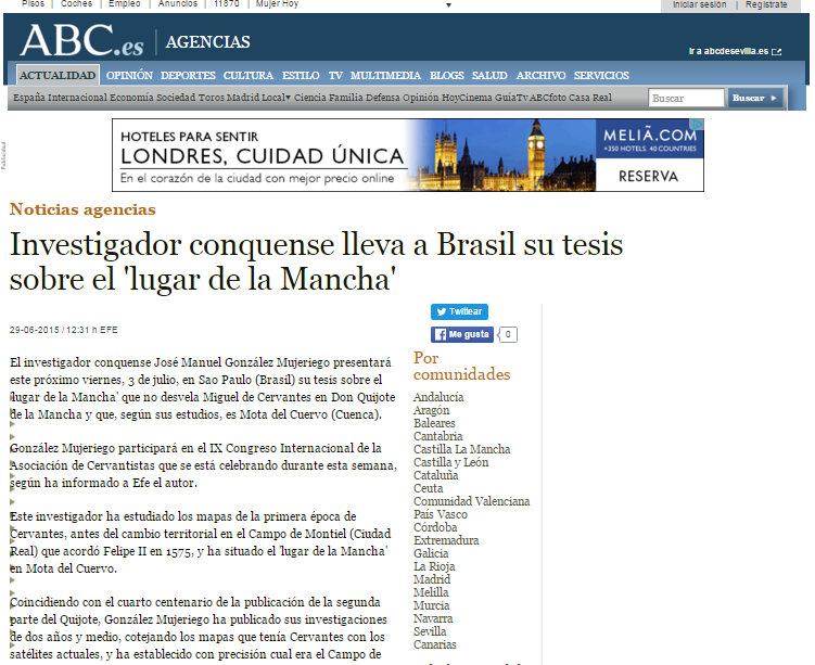 Dossier de Prensa ABC CONGRESO BRASIL