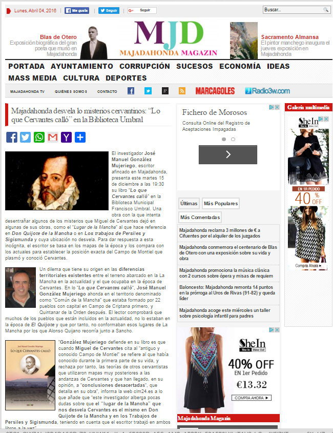 Dossier de Prensa MAJADAHONDA MAGAZIN