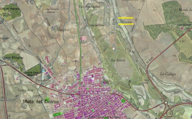 Paraje del Tesoro en Mota del Cuervo