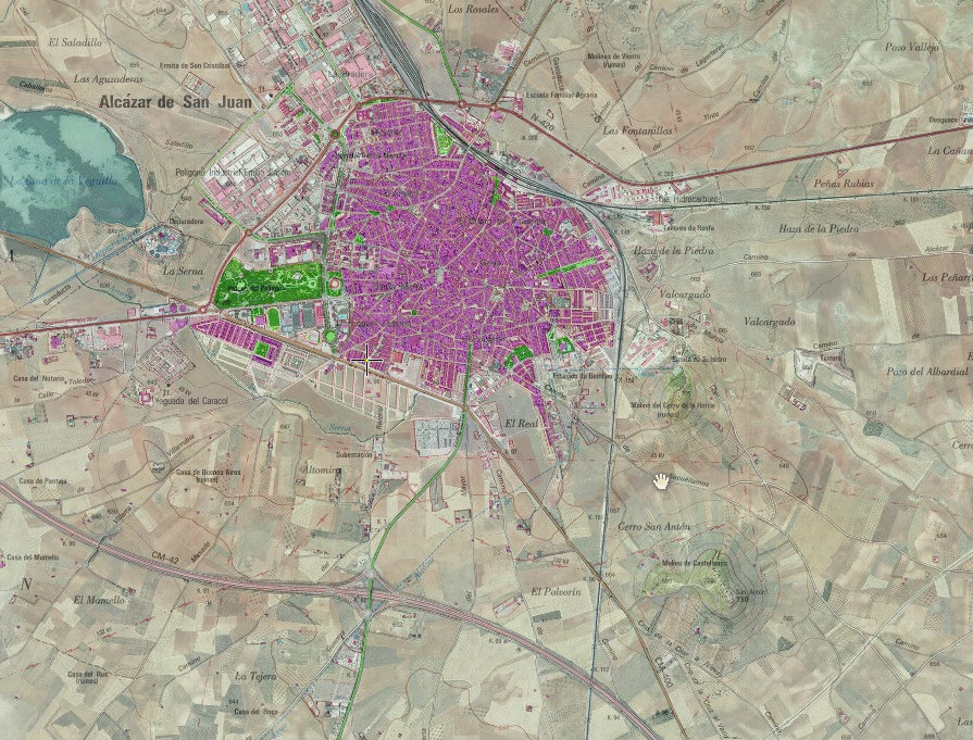 Plano de Alcázar