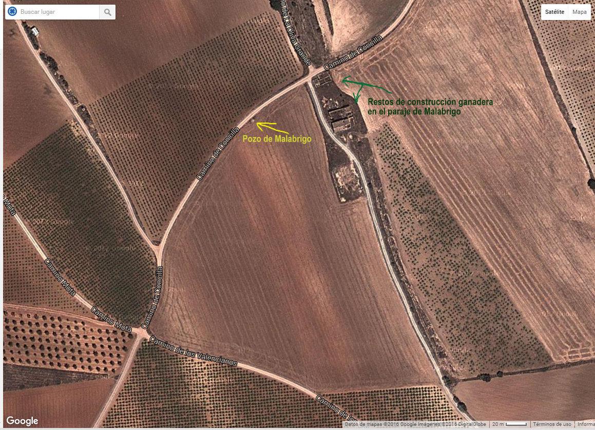 Pozo de Malabrigo y restos construcción ganadera