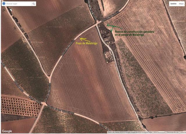 Pozo de Malabrigo y restos construcción ganadera