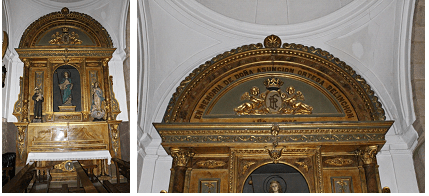 altar patrocinado por Doña Asunción Ortega