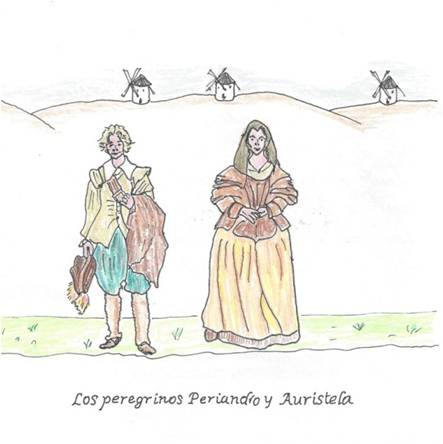 Los Peregrinos Periandro y Auristela