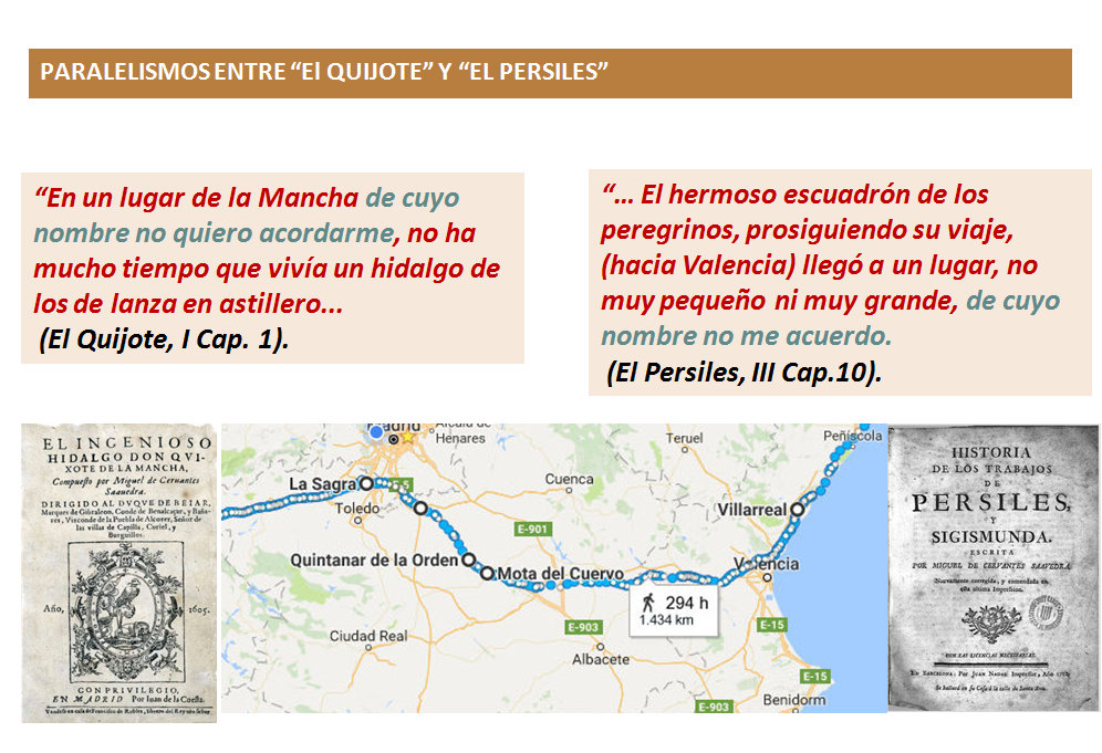 Paralelismos entre el Quijote y el Persiles